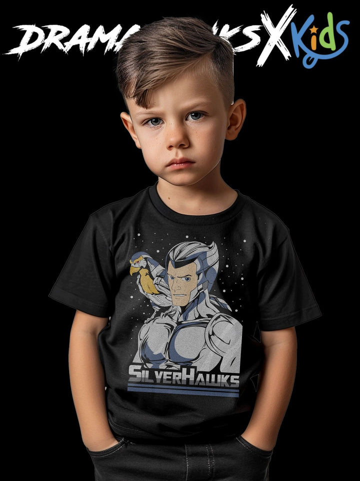 T-SHIRT FÜR KINDER "SILVERHAWKS" - DRAMAMONKS