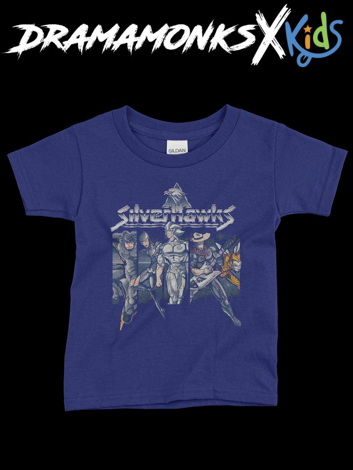 T-SHIRT FÜR KINDER "SILVERHAWKS" - DRAMAMONKS