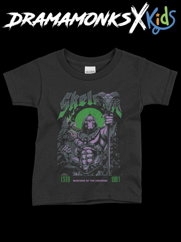 T-SHIRT FÜR KINDER "SKELETOR" - DRAMAMONKS