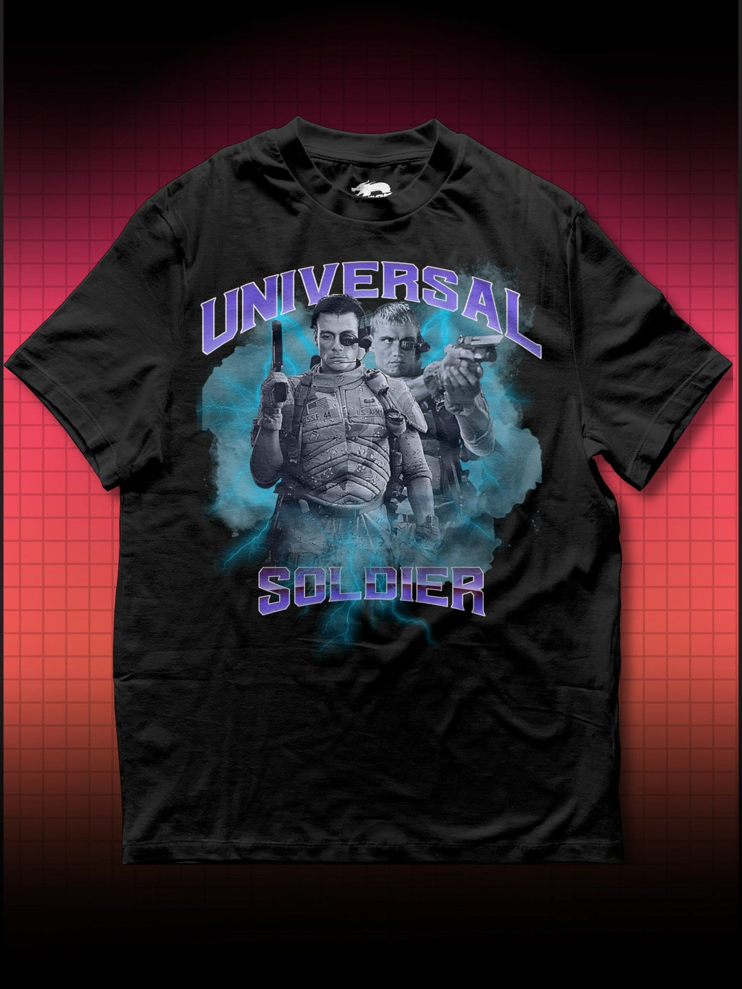 UNIVERSAL SOLDIER STYLE T-SHIRT - DRAMAMONKS