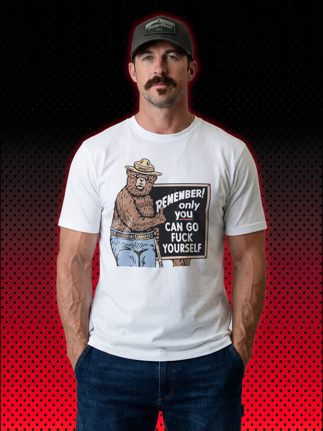 SMOKEY FUCK YOURSELF | T-SHIRT - DRAMAMONKS