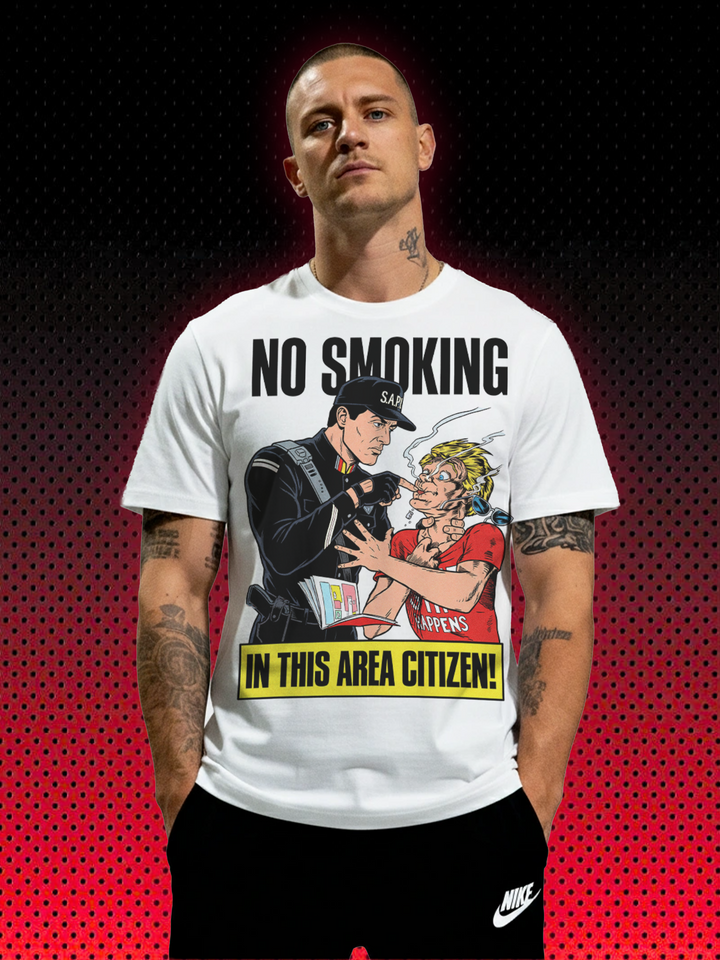 NO SMOKING DEMOLITION MAN| T-SHIRT