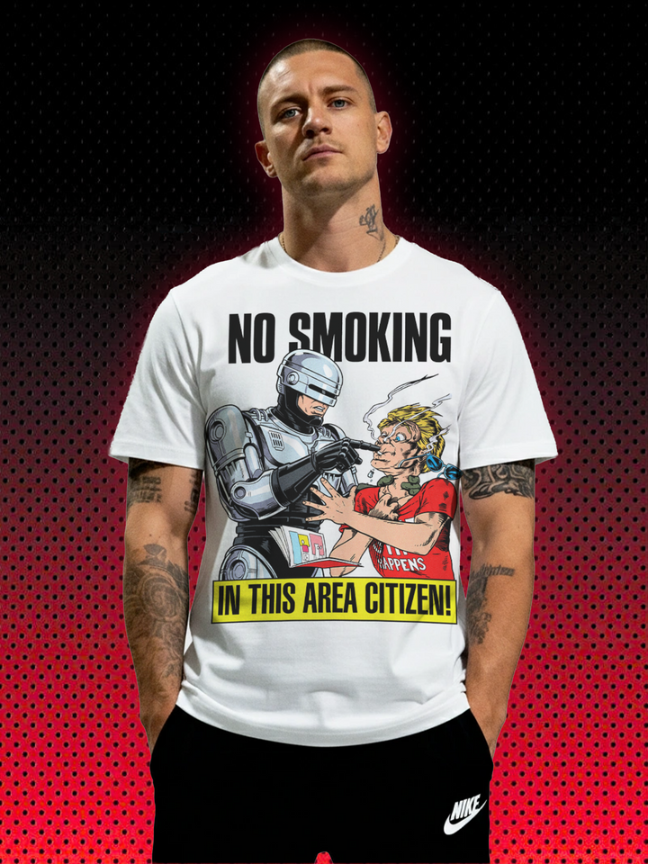 NO SMOKING ROBOCOP | T-SHIRT