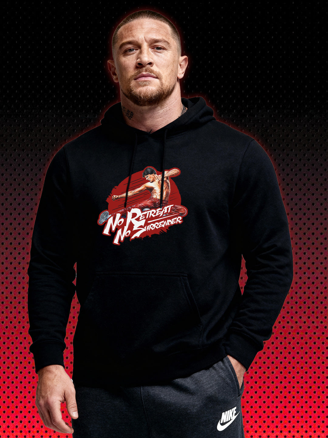 JASON STILLWELL | JCVD NO RETREAT NO SURRENDER KARATE TIGER | SWEATSHIRT & HOODIE