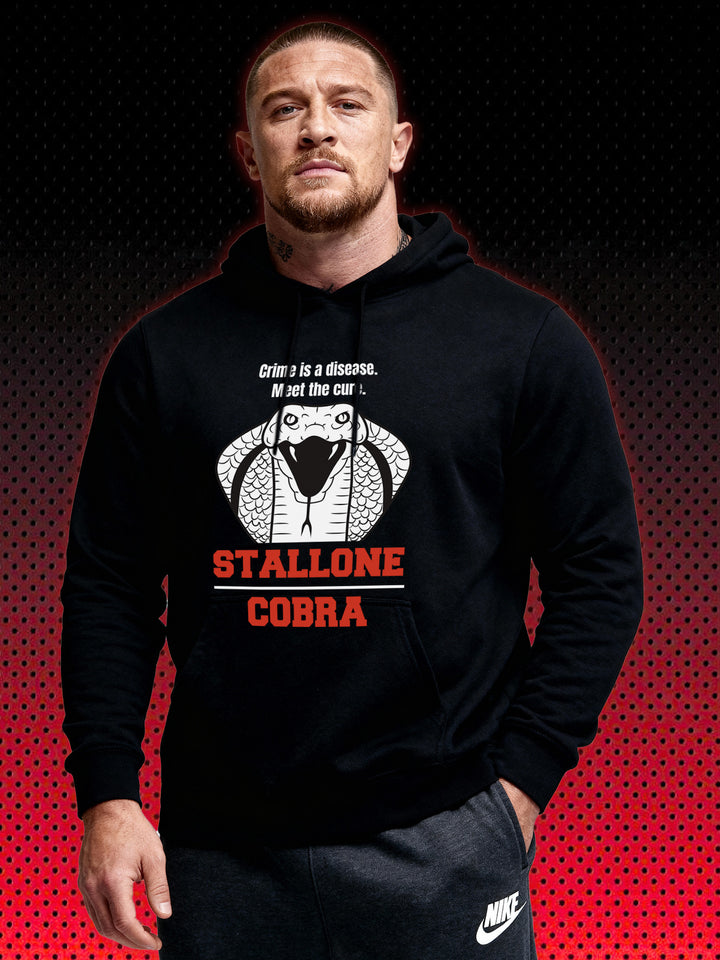 COBRA MEET THE CURE | SYLVESTER STALLONE | SWEATSHIRT & HOODIE