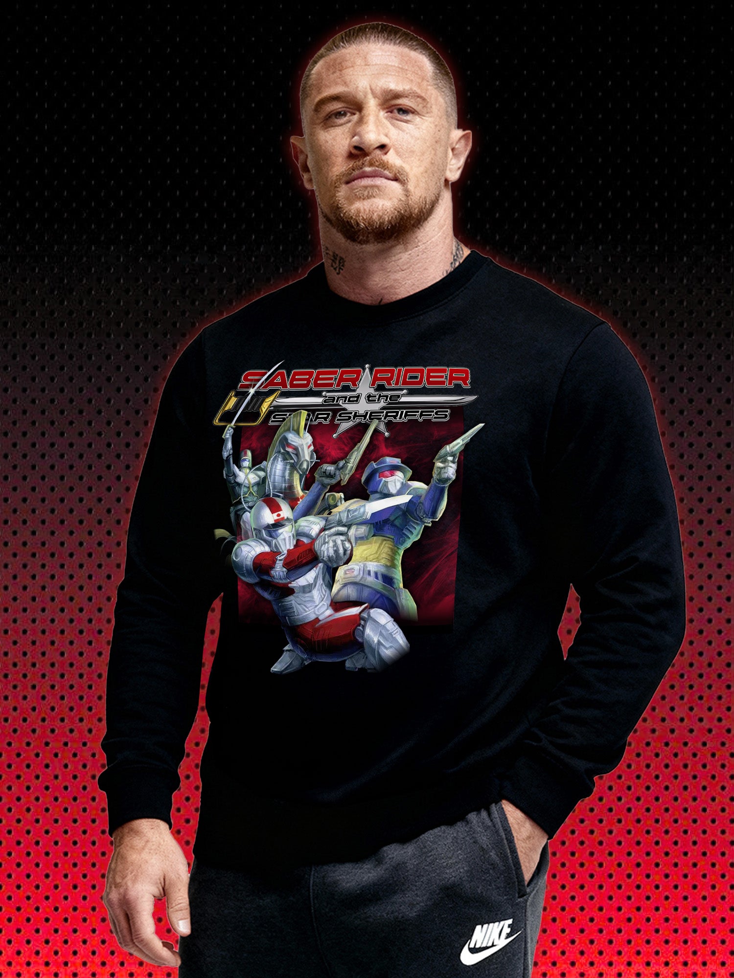 SABER RIDER AND THE STAR SHERIFFS | 80S & 90S CARTOON ANIME | SWEATSHIRT