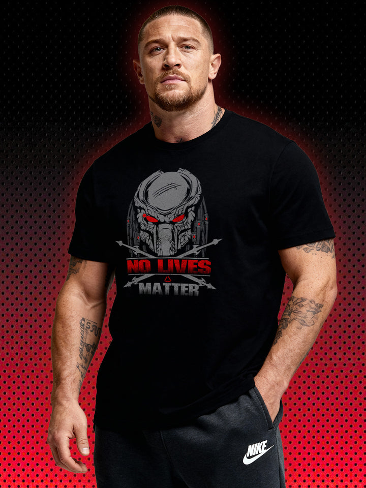 NO LIVES MATTER PREDATOR 1987 | ARNOLD SCHWARZENEGGER | T-SHIRT