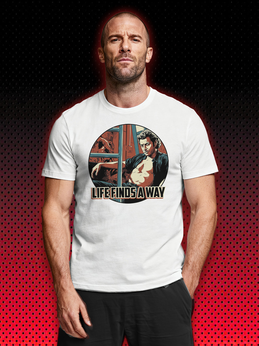 JURASSIC PARK LIFE FINDS ITS WAY | T-SHIRT