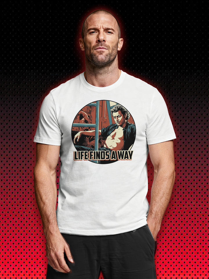 JURASSIC PARK LIFE FINDS ITS WAY | T-SHIRT