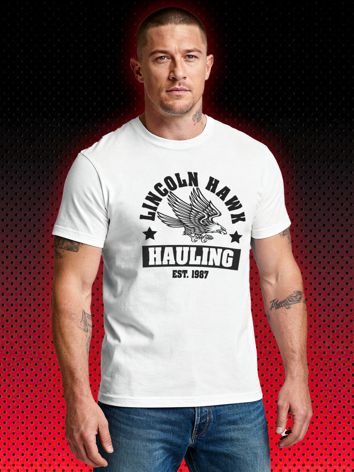 LINCOLN HAWK HAULING OVER THE TOP | SYLVESTER STALLONE BULL HURLEY | T-SHIRT
