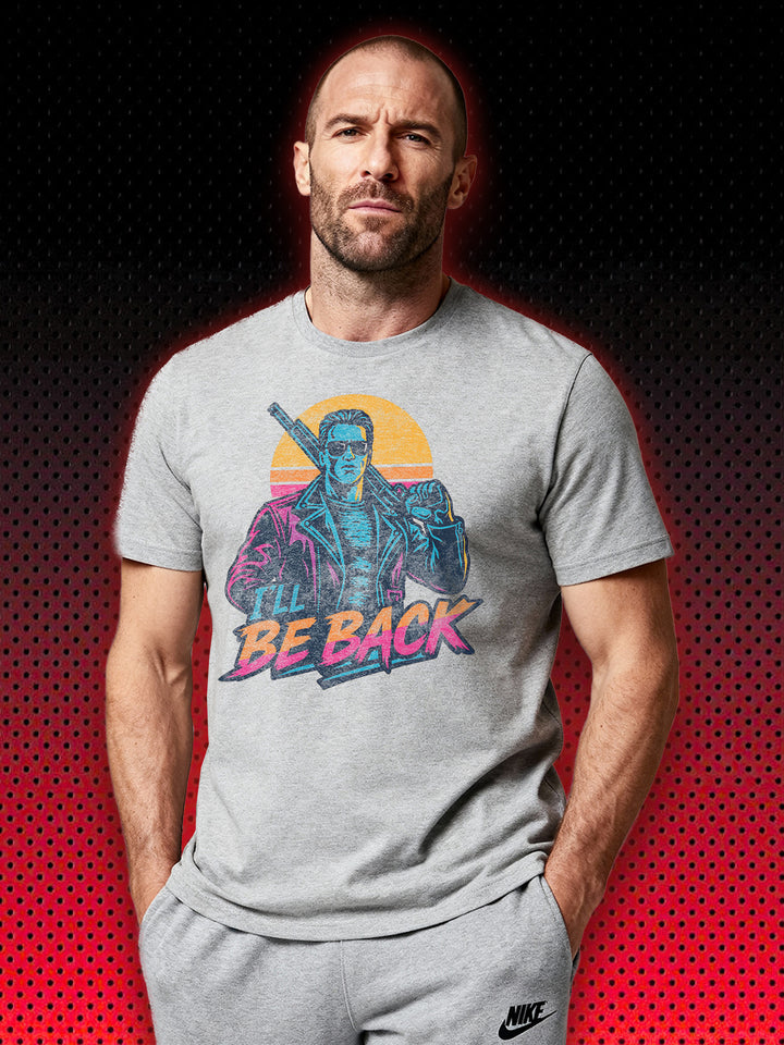 I'LL BE BACK SYNTHWAVE | T-SHIRT