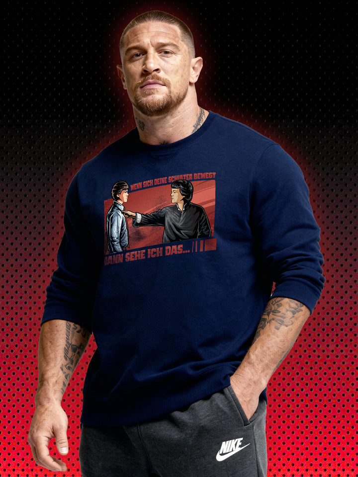 IF YOUR SHOULDER MOVES, I SEE IT | KURT MCKINNEY KARATE TIGER NO RETREAT NO SURRENDER JCVD ​​| RETRO SWEATSHIRT &amp; HOODIE