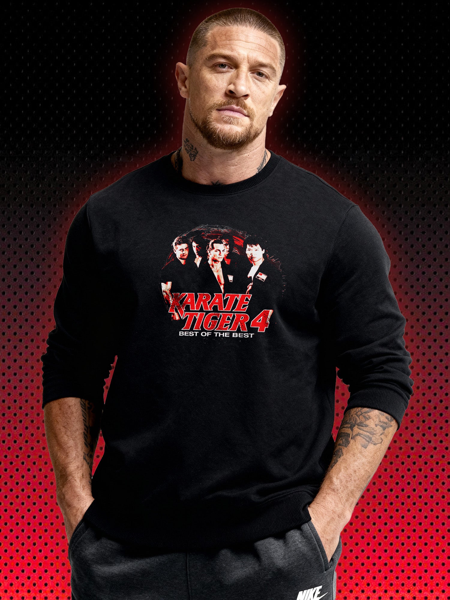 BEST OF THE BEST - KARATE TIGER 4 | NO RETREAT NO SURRENDER ERIC ROBERTS | RETRO SWEATSHIRT