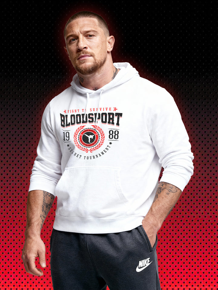 BLOODSPORT COLLEGE LOGO | JCVD VAN DAMME BOLO YEUNG | RETRO SWEATSHIRT & HOODIE