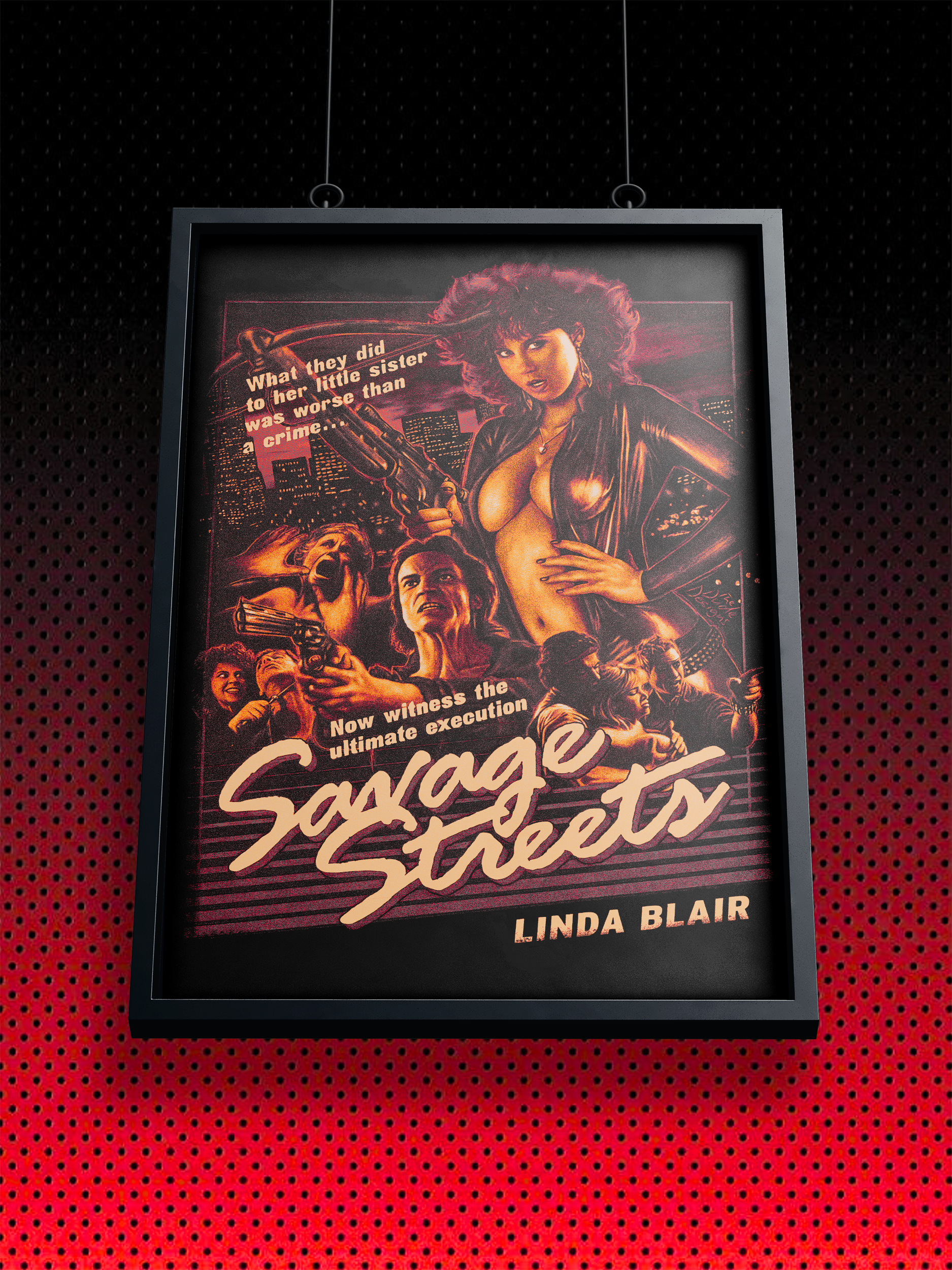SAVAGE STREETS POSTER | ARTPRINT - KUNSTDRUCK