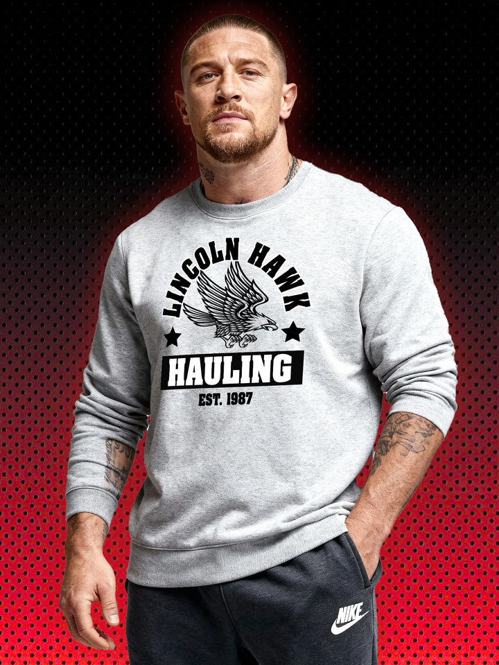 LINCOLN HAWK &amp; SON HAULING LOGO | OVER THE TOP SYLVESTER STALLONE | SWEATSHIRT &amp; HOODIE