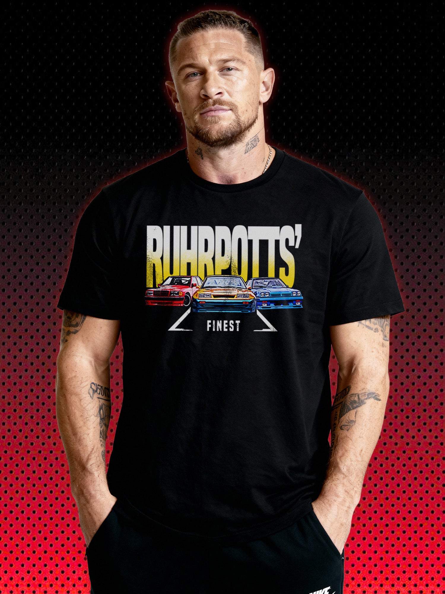 RUHRPOTTS FINEST MANTA BRABUS | RETRO CAR AUTO TUNING GERMANY | T-SHIRT