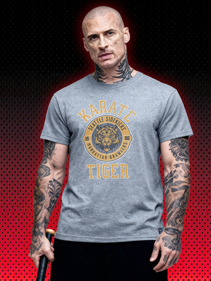 KARATE TIGER LOGO | NO RETREAT NO SURRENDER JCVD VAN DAMME | T-SHIRT
