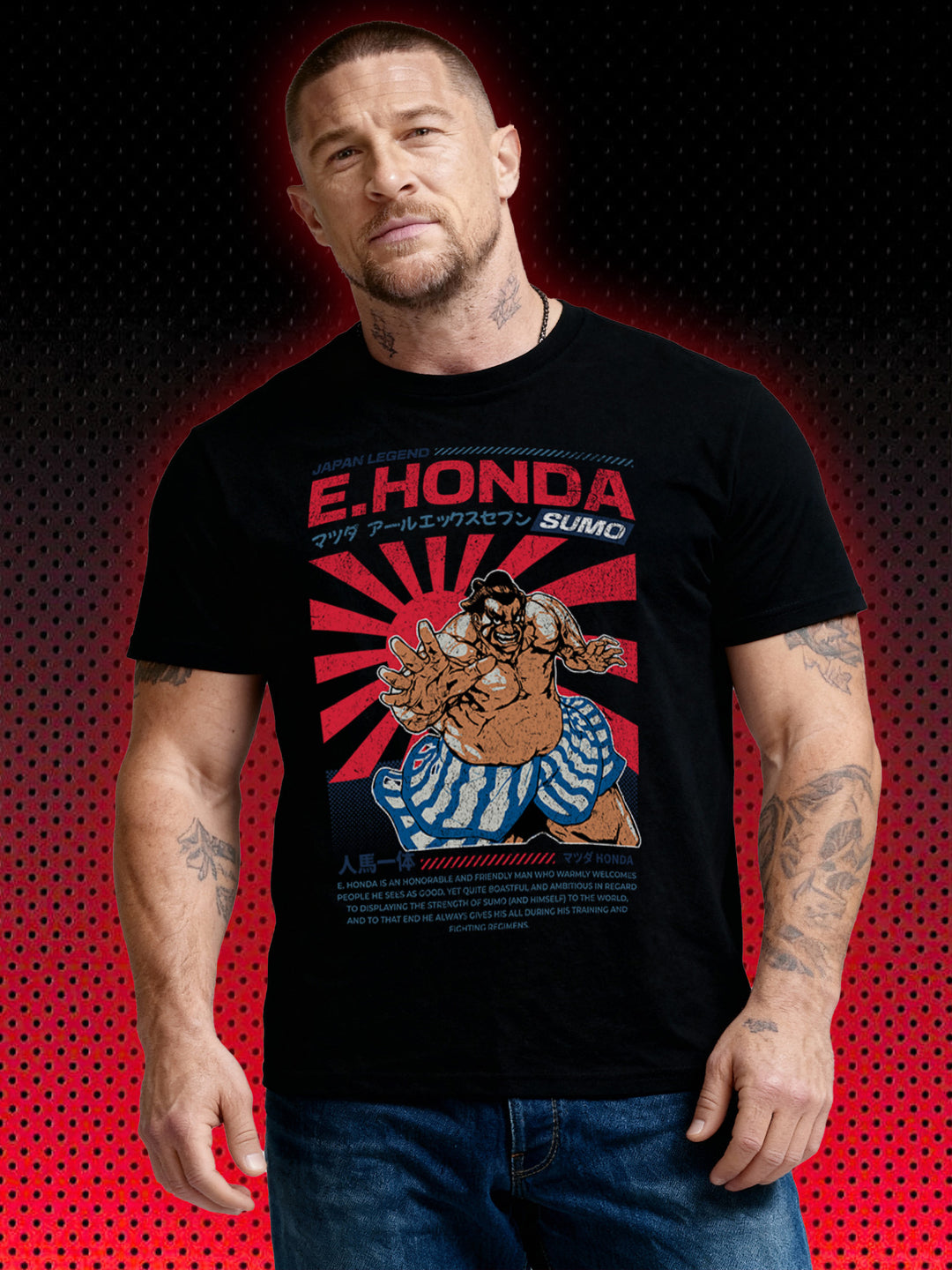 E.HONDA JAPAN | STREET FIGHTER | T-SHIRT