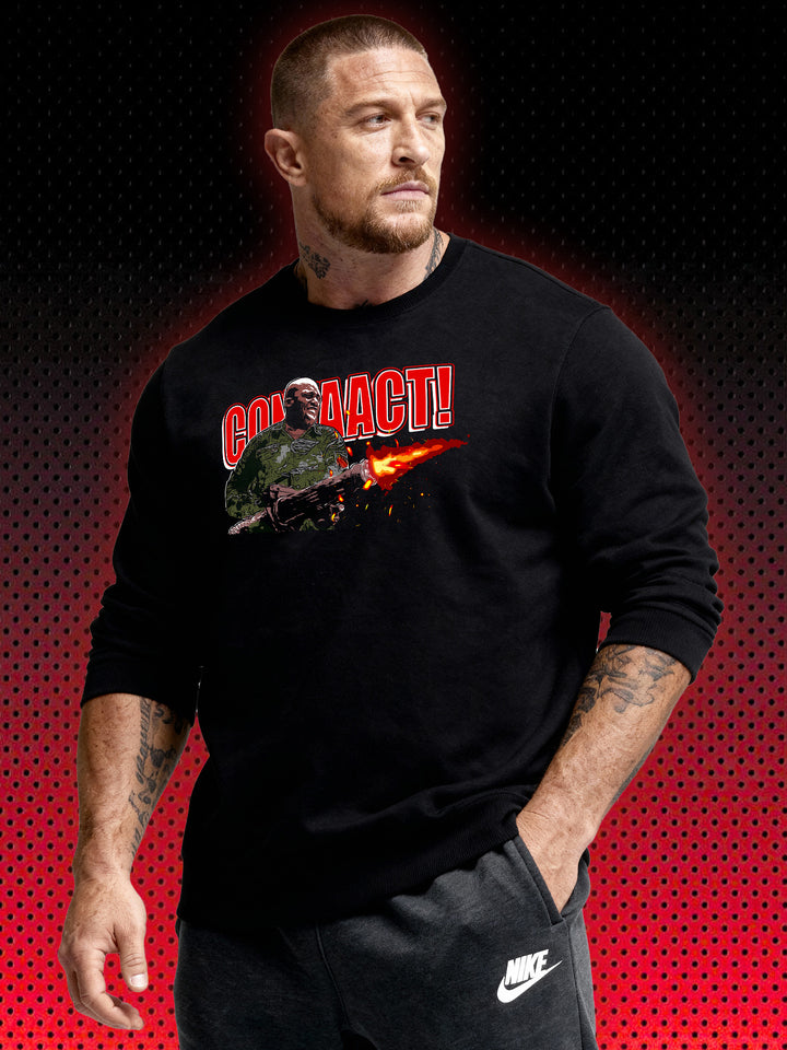 CONTACT MINIGUN PREDATOR | MAC ELIOT ARNOLD SCHWARZENEGGER | SWEATSHIRT &amp; HOODIE