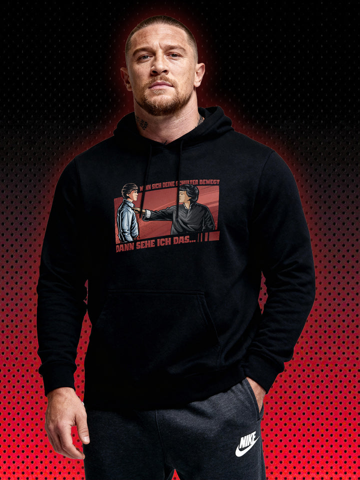 IF YOUR SHOULDER MOVES, I SEE IT | KURT MCKINNEY KARATE TIGER NO RETREAT NO SURRENDER JCVD ​​| RETRO SWEATSHIRT &amp; HOODIE