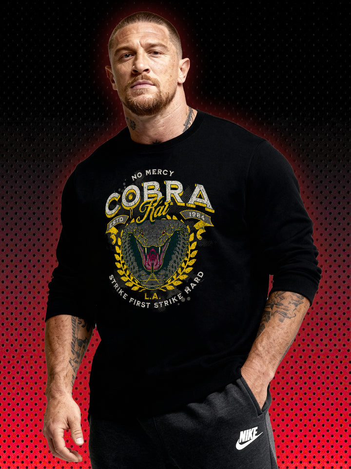 COBRA KAI KARATE LOGO | KARATE KID COBRA KAI | RETRO SWEATSHIRT &amp; HOODIE