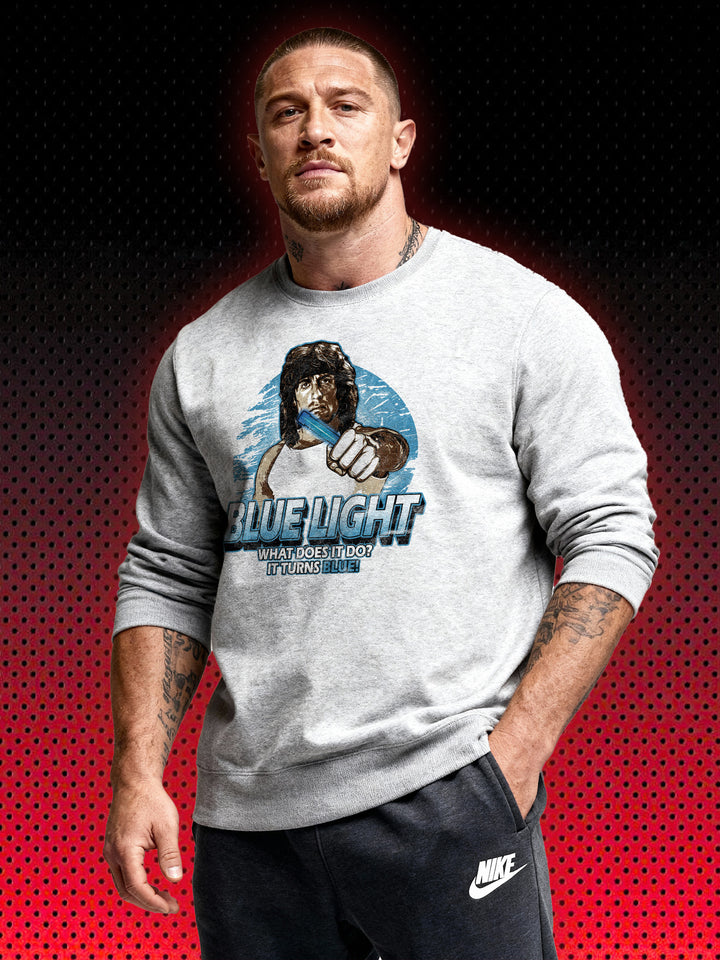 RAMBO 3 BLAUES LICHT BLUE LIGHT | SYLVESTER STALLONE | SWEATSHIRT & HOODIE