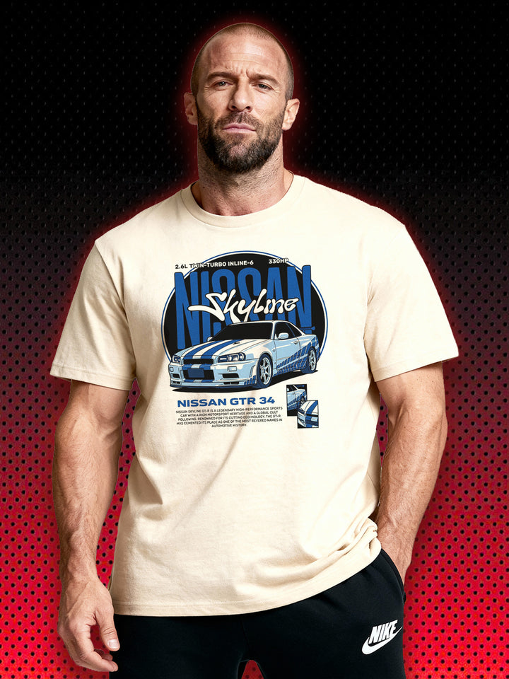 GTR34 SKYLINE | T-SHIRT