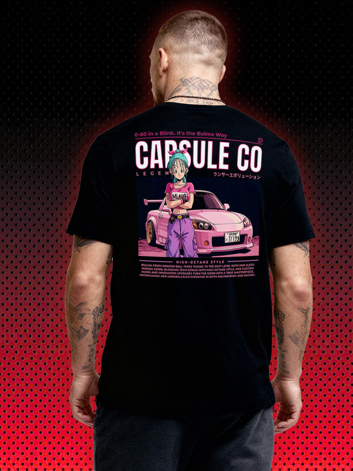 S2000 HONDA | BULMA DRAGON BALL | T-SHIRT
