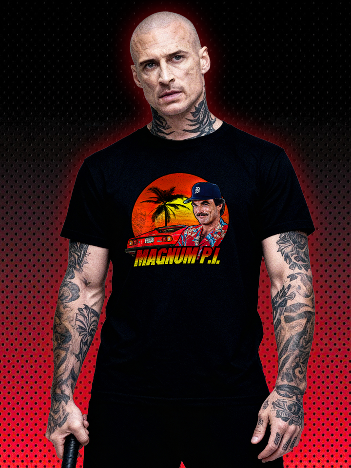 MAGNUM P.I. | TOM SELLECK | T-SHIRT