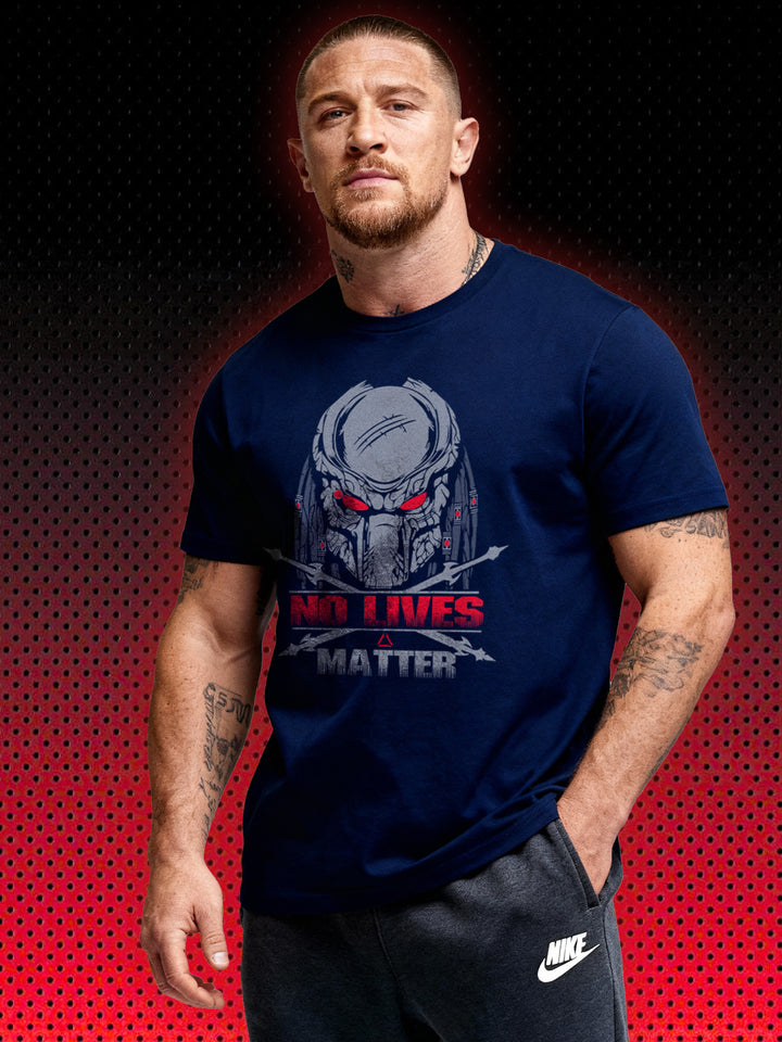 NO LIVES MATTER PREDATOR 1987 | ARNOLD SCHWARZENEGGER | T-SHIRT