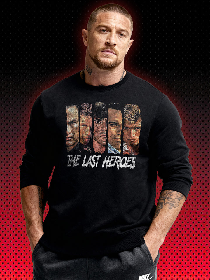 THE LAST ACTION HEROES | VAN DAMME SCHWARZENEGGER BRUCE WILLIS STALLONE SEAGAL LUNDGREN | SWEATSHIRT &amp; HOODIE