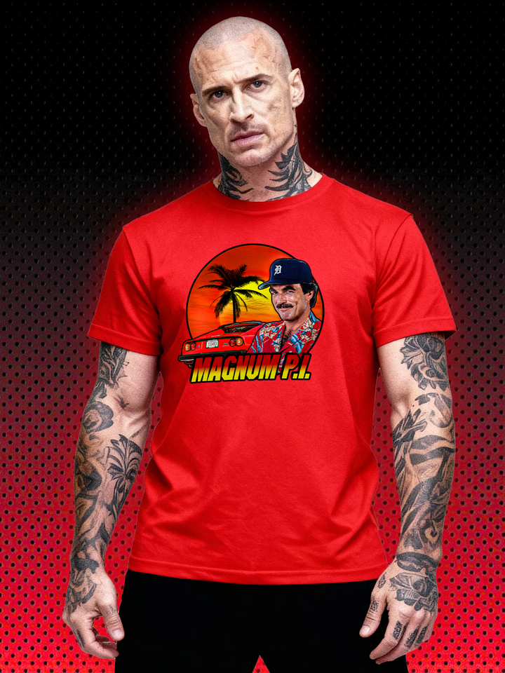 MAGNUM P.I. | TOM SELLECK | T-SHIRT