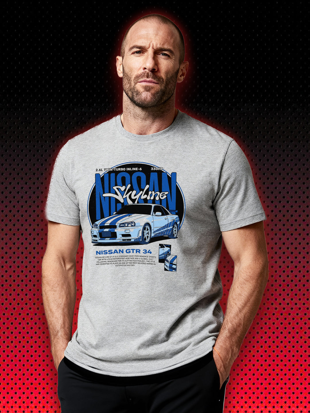 GTR34 SKYLINE | T-SHIRT
