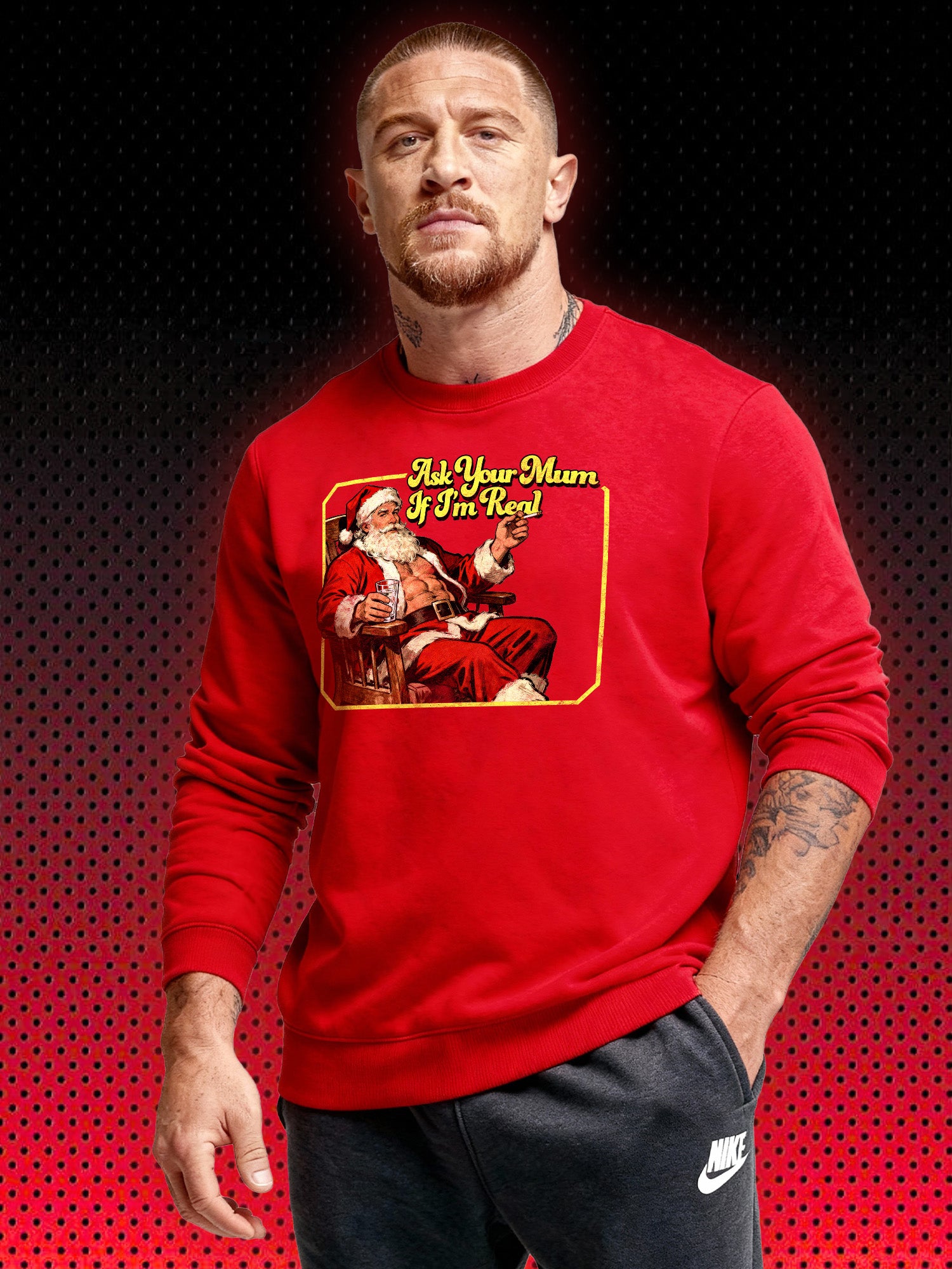 ASK YOUR MUM IF I'M REAL | XMAS WEIHNACHTEN | SWEATSHIRT