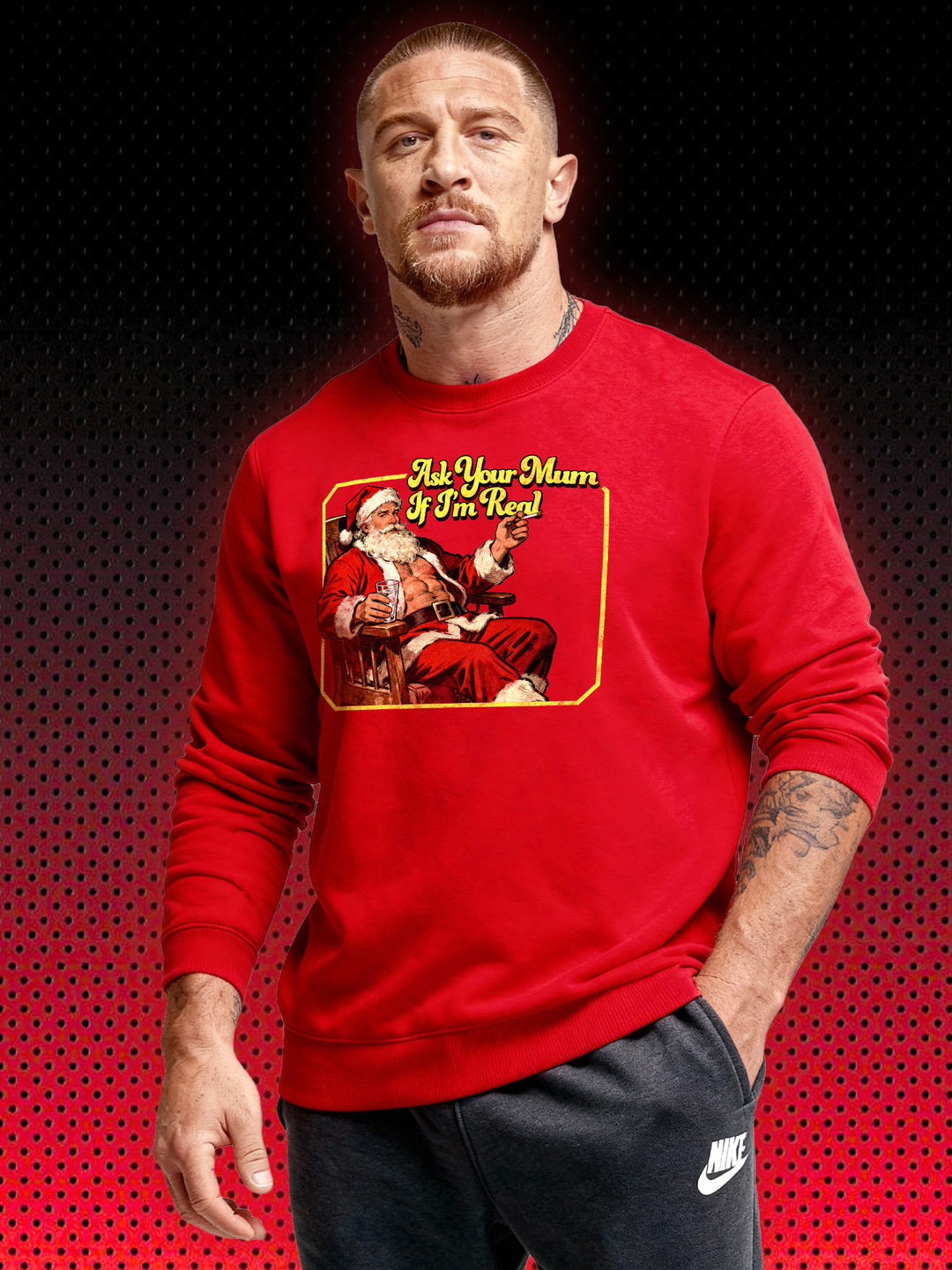 ASK YOUR MUM IF I'M REAL | XMAS WEIHNACHTEN | SWEATSHIRT