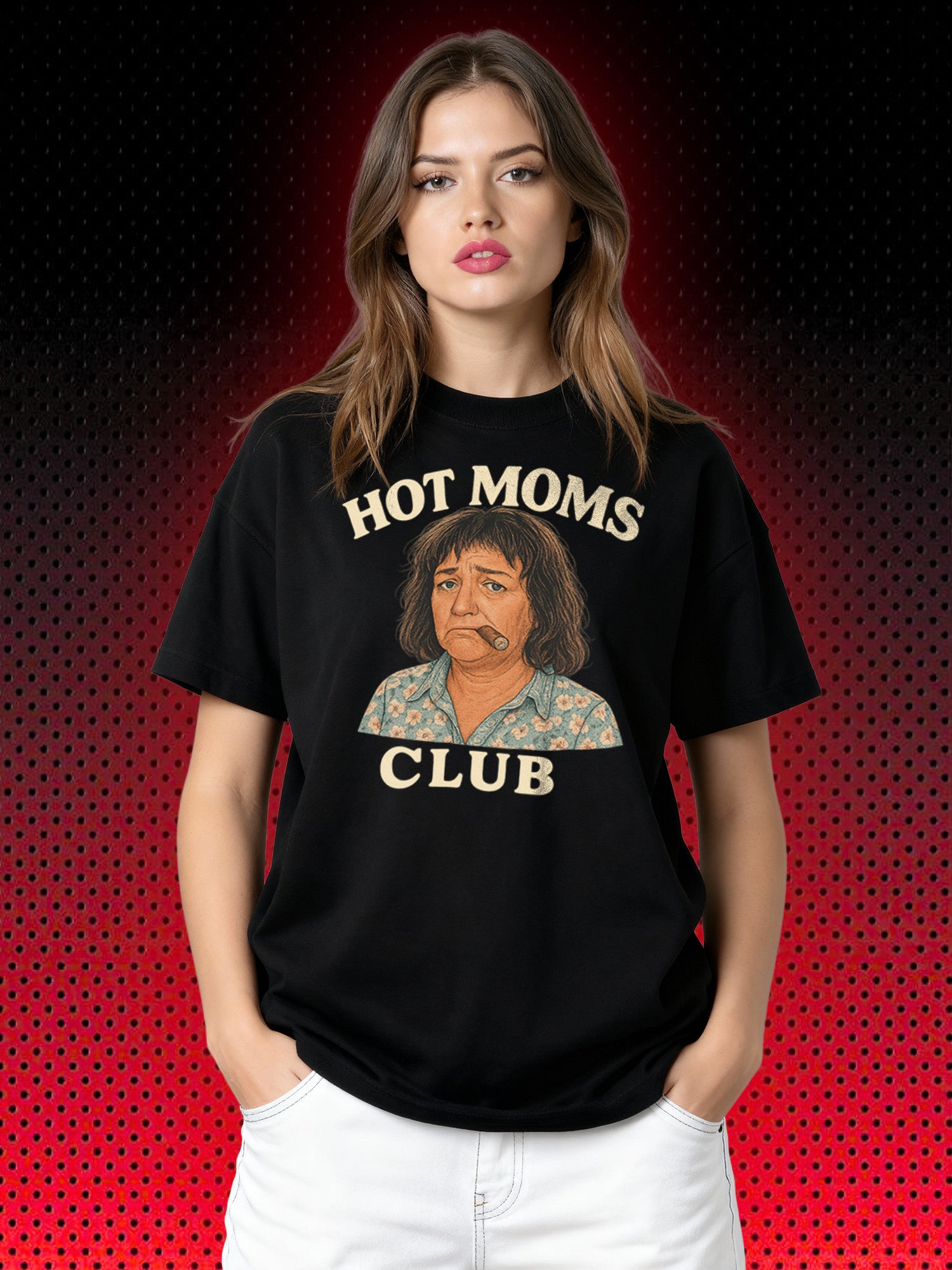 HOT MOMS CLUB | 90ER DIE FLODDERS | T-SHIRT