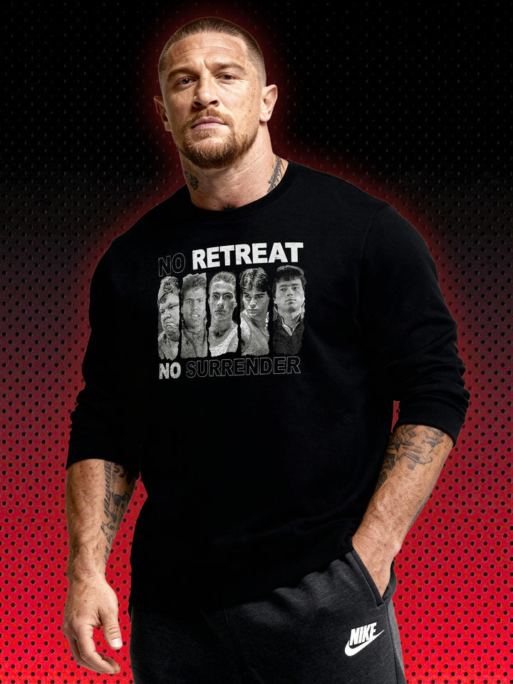 KARATE TIGER | NO RETREAT NO SURRENDER | JCVD JEAN-CLAUDE VAN DAMME SHOOTINGSTAR | SWEATSHIRT & HOODIE