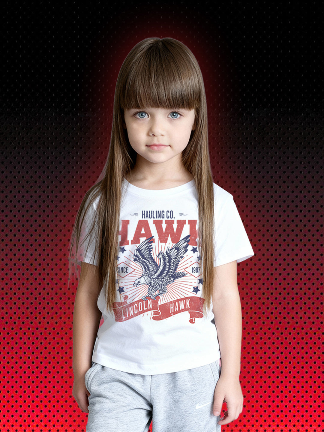 T-SHIRT FÜR KINDER "OVER THE TOP"