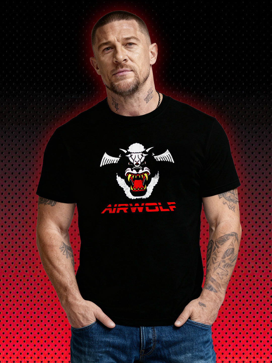 AIRWOLF 80S SERIES | AIRWOLF HELICOPTER | T SHIRT