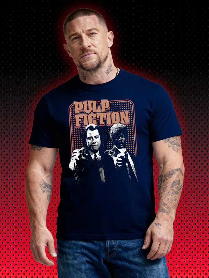 PULP FICTION | JOHN TRAVOLTA SAMUEL L JACKSON | T-SHIRT