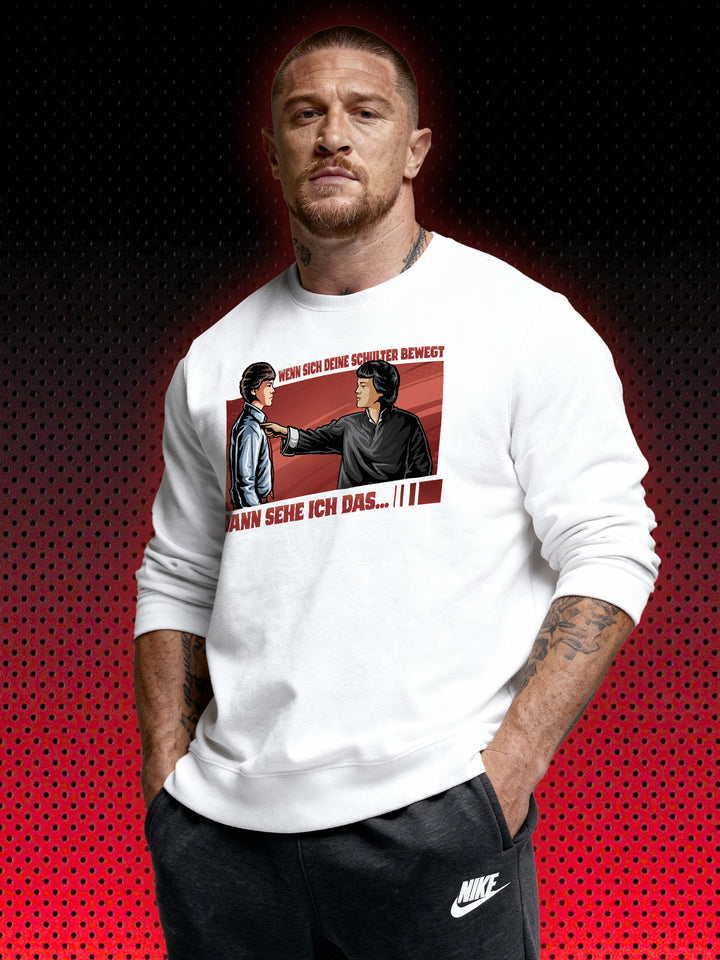 IF YOUR SHOULDER MOVES, I SEE IT | KURT MCKINNEY KARATE TIGER NO RETREAT NO SURRENDER JCVD ​​| RETRO SWEATSHIRT &amp; HOODIE