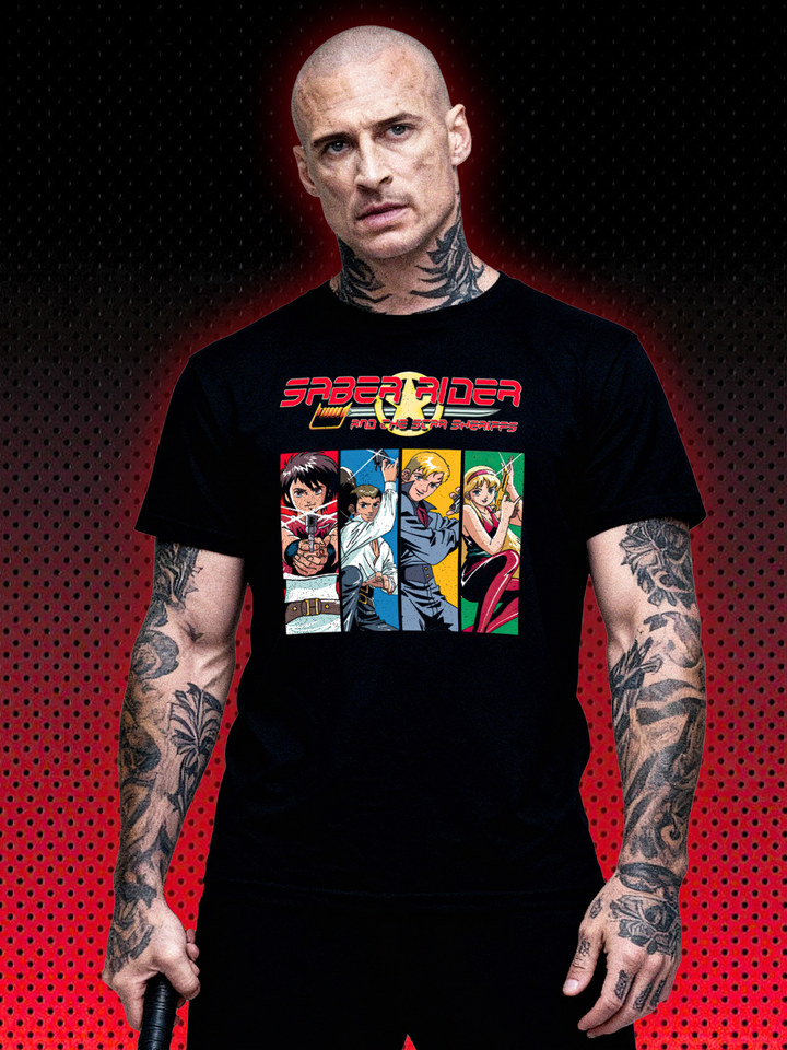 SABER RIDER | 80s & 90s CARTOON | T SHIRT