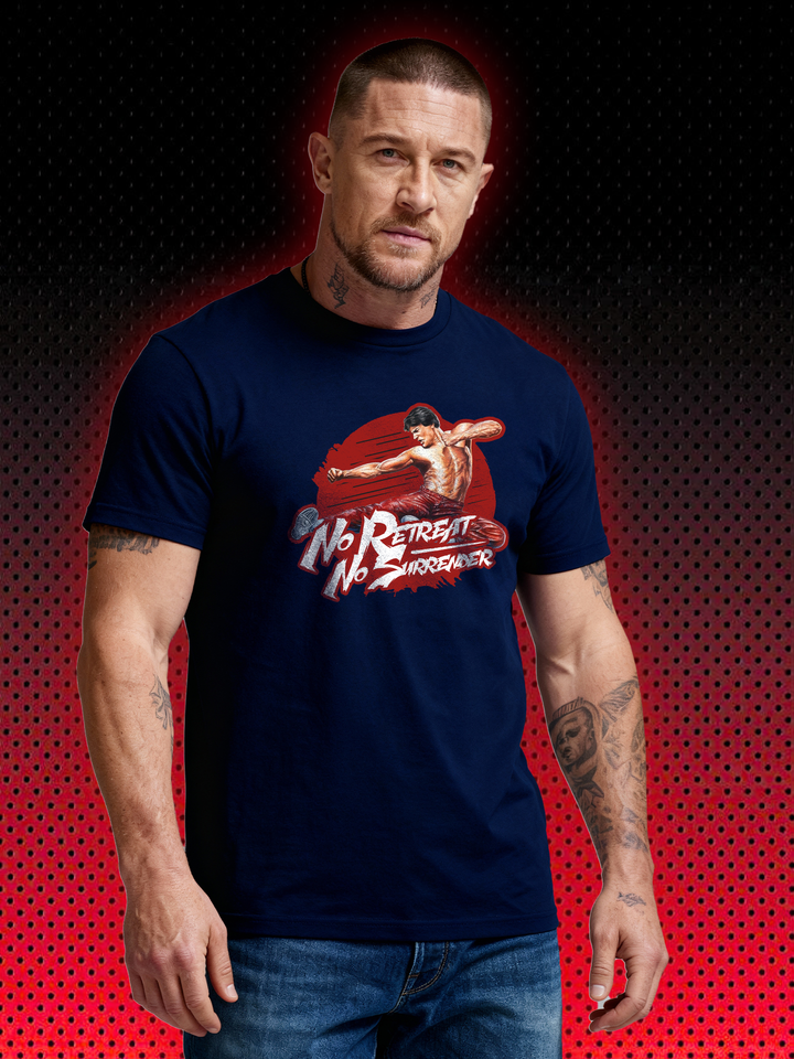 JASON STILLWELL KARATE TIGER NO RETREAT NO SURRENDER | JCVD JEAN CLAUDE VAN DAMME | T-SHIRT