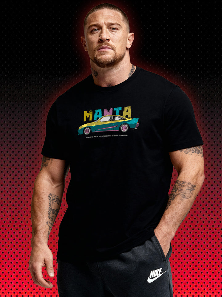 MANTA MANTA CULT CAR OPEL | RETRO CAR AUTO TUNING GERMANY | T-SHIRT