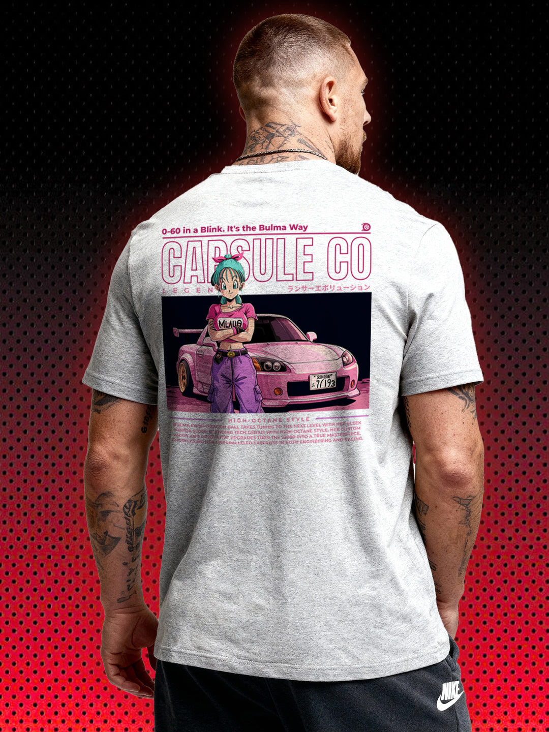S2000 HONDA | BULMA DRAGON BALL | T-SHIRT