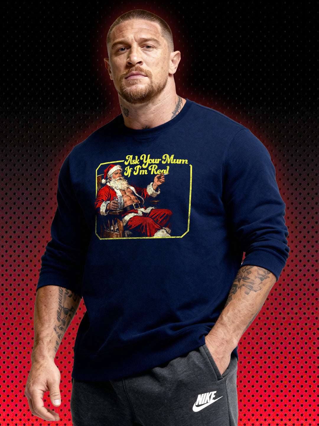 ASK YOUR MUM IF I'M REAL | XMAS WEIHNACHTEN | SWEATSHIRT