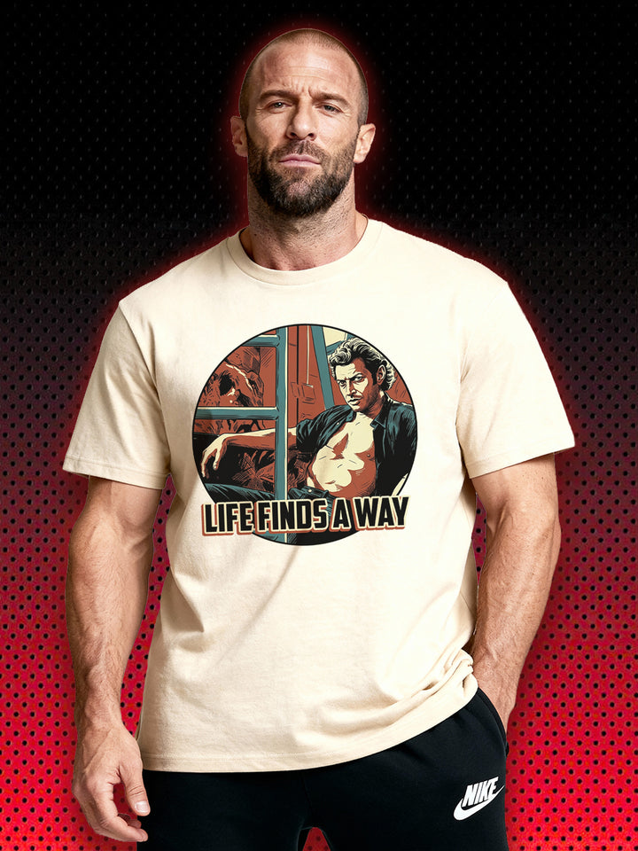 JURASSIC PARK LIFE FINDS ITS WAY | T-SHIRT