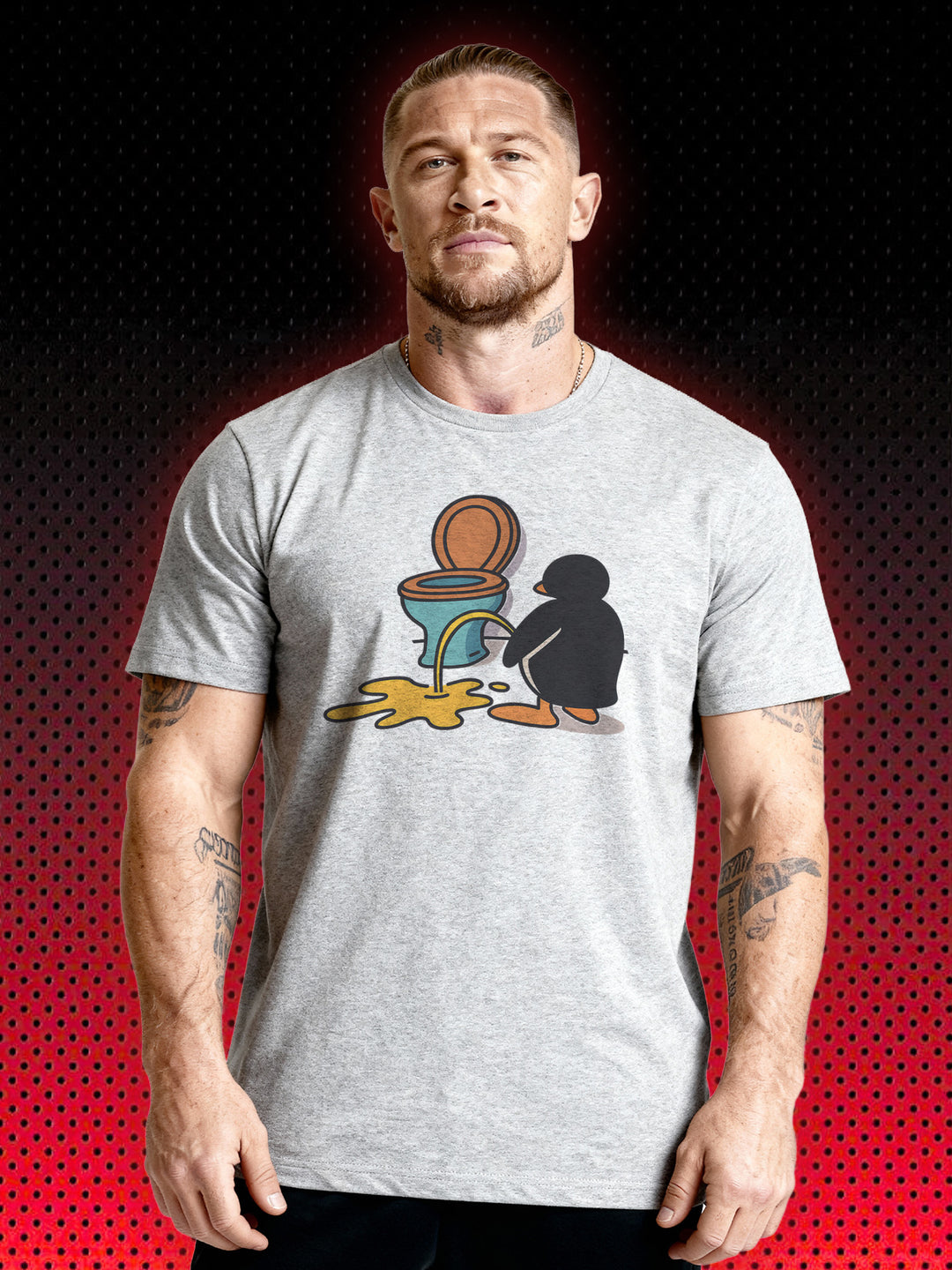 PINGU MISSING THE TOILET | T-SHIRT