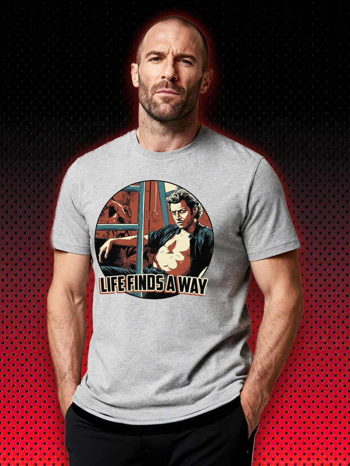 JURASSIC PARK LIFE FINDS ITS WAY | T-SHIRT